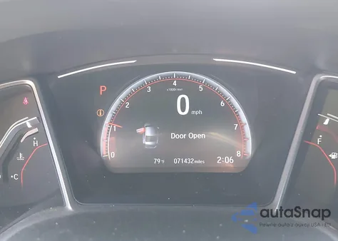 2019 Honda Civic Sport z USA, uszkodzony, nr VIN 19XFC2F81KE023064